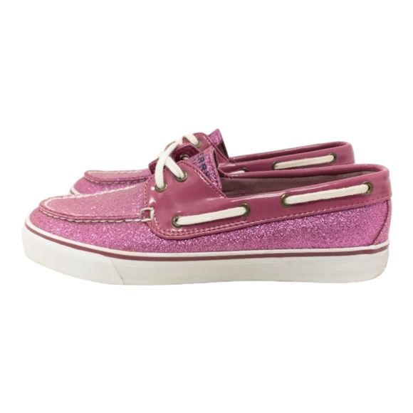 Sperry Top-Siders Pink Glitter Boat Shoes Women’s Size 8.5 - Picture 8 of 8